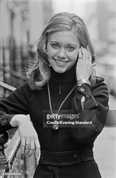 British-Australian singer and actress Olivia Newton-John, UK, 16th February 1973.