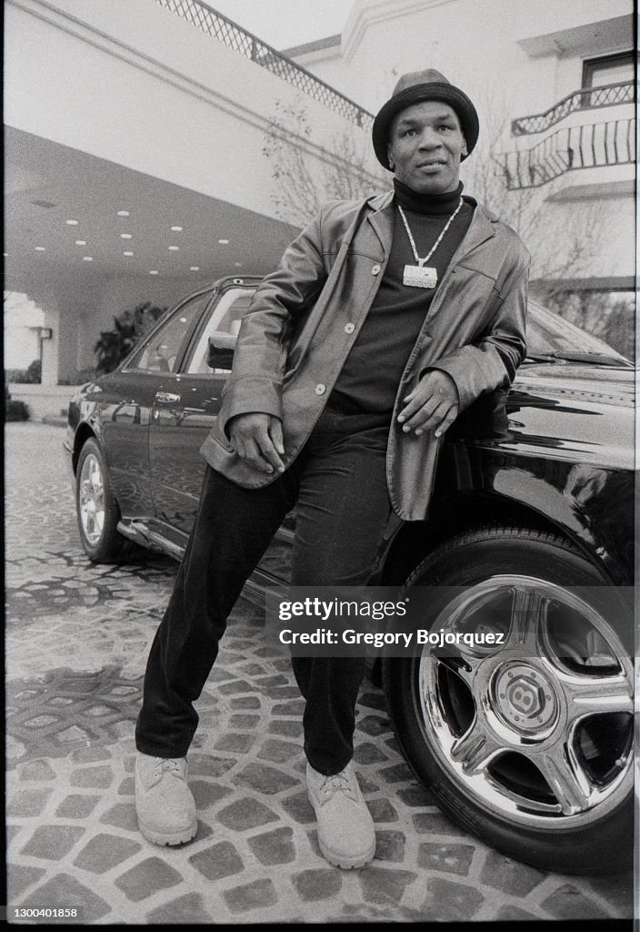 Mike Tyson With His Exotic Cars