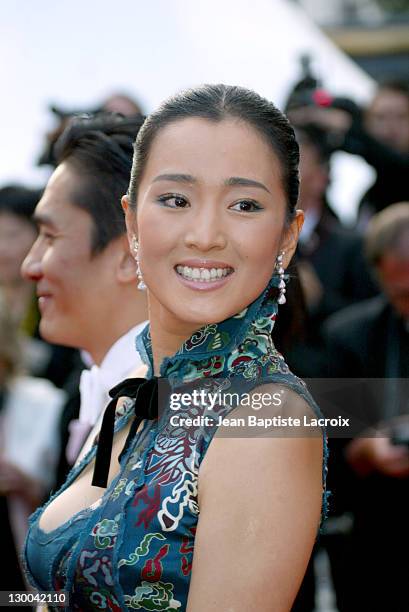 Gong Li during Cannes Film Festival 2004 - "2046" Premiere at Palais des Festivals in Cannes, France.