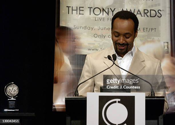 Jesse L. Martin during 58th Annual Tony Awards Nominee Announcements at Hudson Theater in New York City, New York, United States.