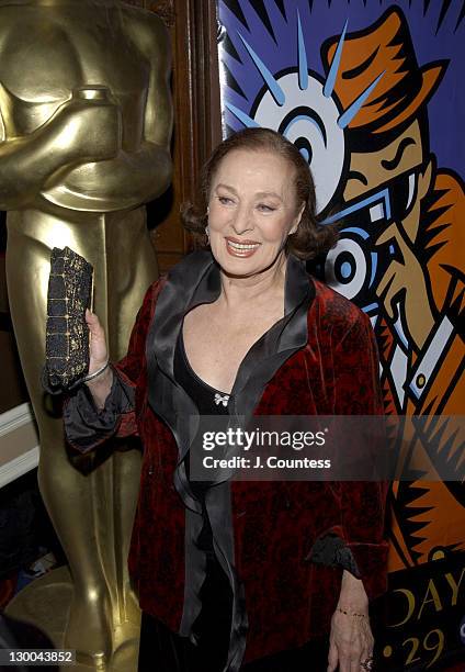 Rita Gam during The Academy of Motion Picture Arts & Sciences 2004 Oscar Night Party at Le Cirque 2000 in New York City, United States.