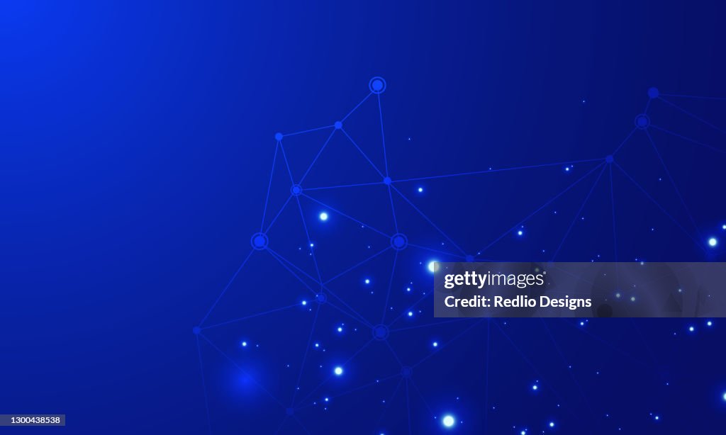 Abstract 2d Network Background Abstract Network Background Stock Illustration High-Res Vector Graphic ...