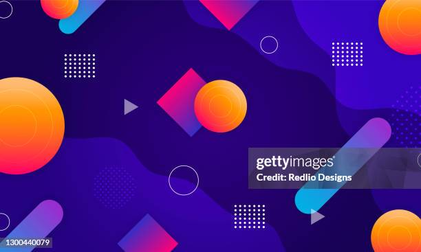 abstract geometric shapes background - number 80 stock illustrations