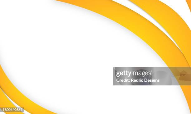 abstract bright blue and yellow curve business banner stock illustration - corporate invitation stock illustrations