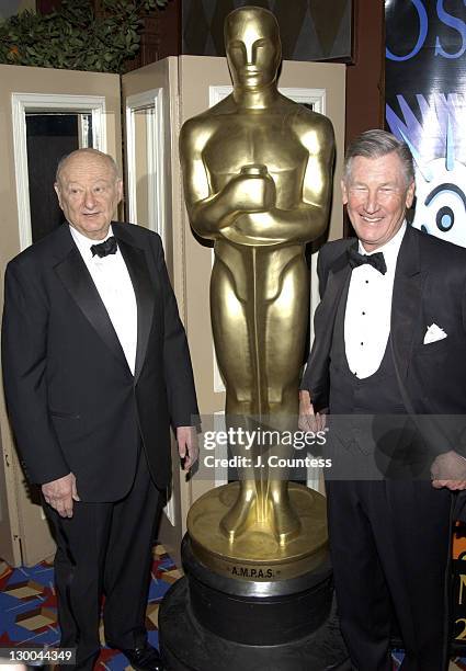 Ed Koch, Former Mayor of New York and Robert Rehme, President of the Academy of Motion Picture Arts & Sciences