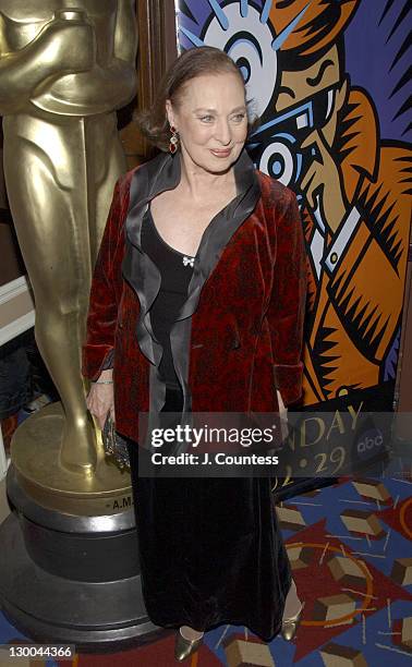 Rita Gam during The Academy of Motion Picture Arts & Sciences 2004 Oscar Night Party at Le Cirque 2000 in New York City, United States.