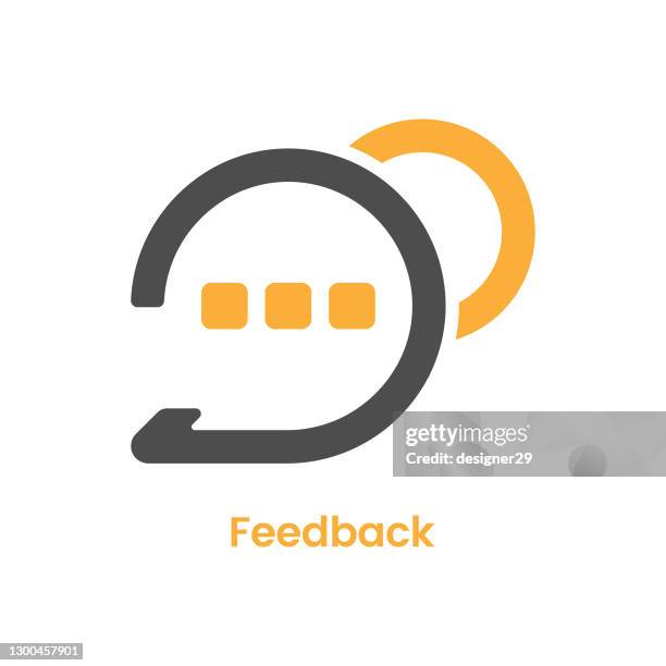 feedback icon. - feedback loop stock illustrations