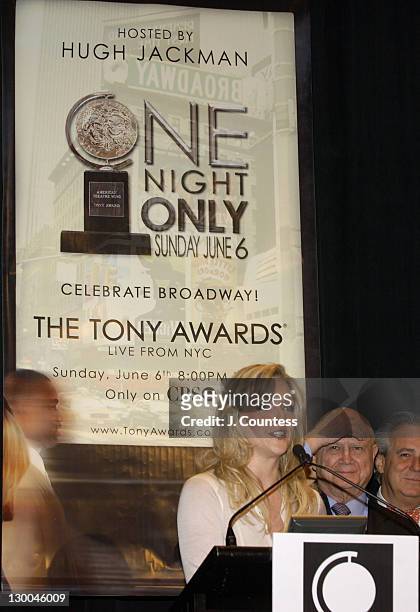 Jane Krakowski during 58th Annual Tony Awards Nominee Announcements at Hudson Theater in New York City, New York, United States.