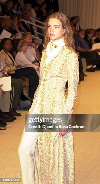 Ralph Lauren Womens Spring 2003 Collection during Mercedes-Benz Fashion Week Spring Collections 2003 - Ralph Lauren Show - Runway at Cooper Hewitt...