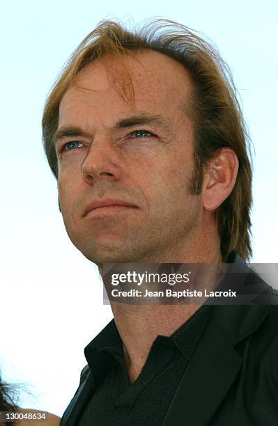 Hugo Weaving during 2003 Cannes Film Festival - "Matrix Reloaded" Photo Call at Palais des Festivals in Cannes, France.