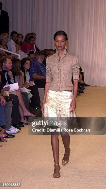 Ralph Lauren Womens Spring 2003 Collection during Mercedes-Benz Fashion Week Spring Collections 2003 - Ralph Lauren Show - Runway at Cooper Hewitt...