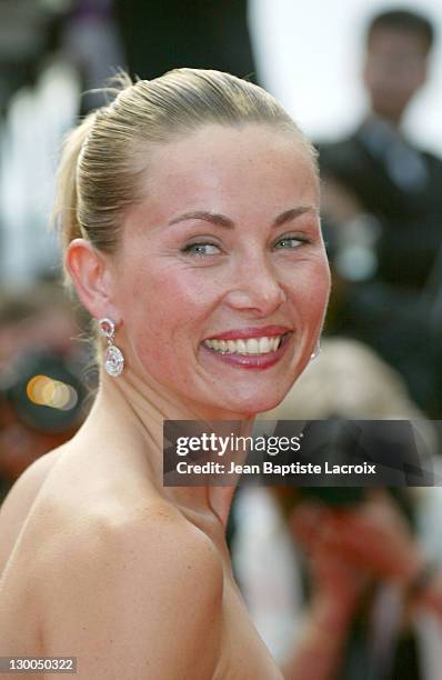 Celine Balitran during Cannes Film Festival 2004 - "2046" Premiere at Palais des Festivals in Cannes, France.