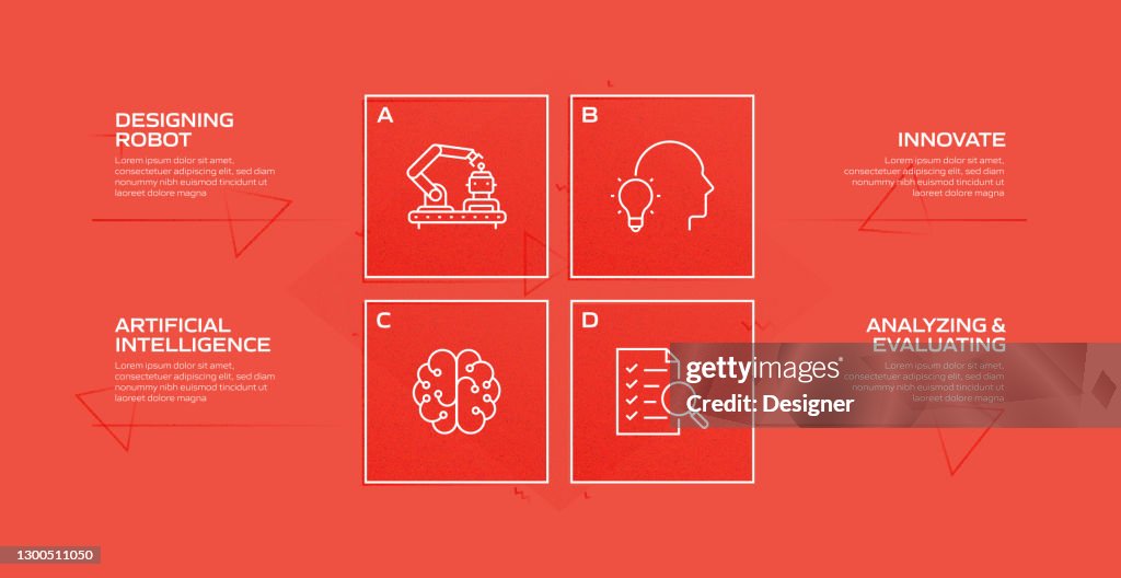Robotics Engineering Related Process Infographic Template Process ...