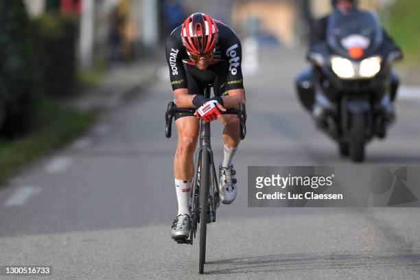 Tim Wellens of Belgium and Team Lotto Soudal during the 51st Étoile de Bessèges - Tour du Gard 2021, Stage 3 a 154,8km stage from Bessèges to...