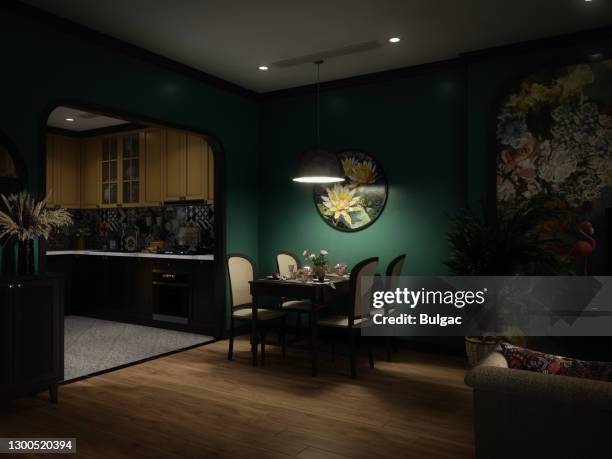 modern interieur - moody stockfoto's en -beelden