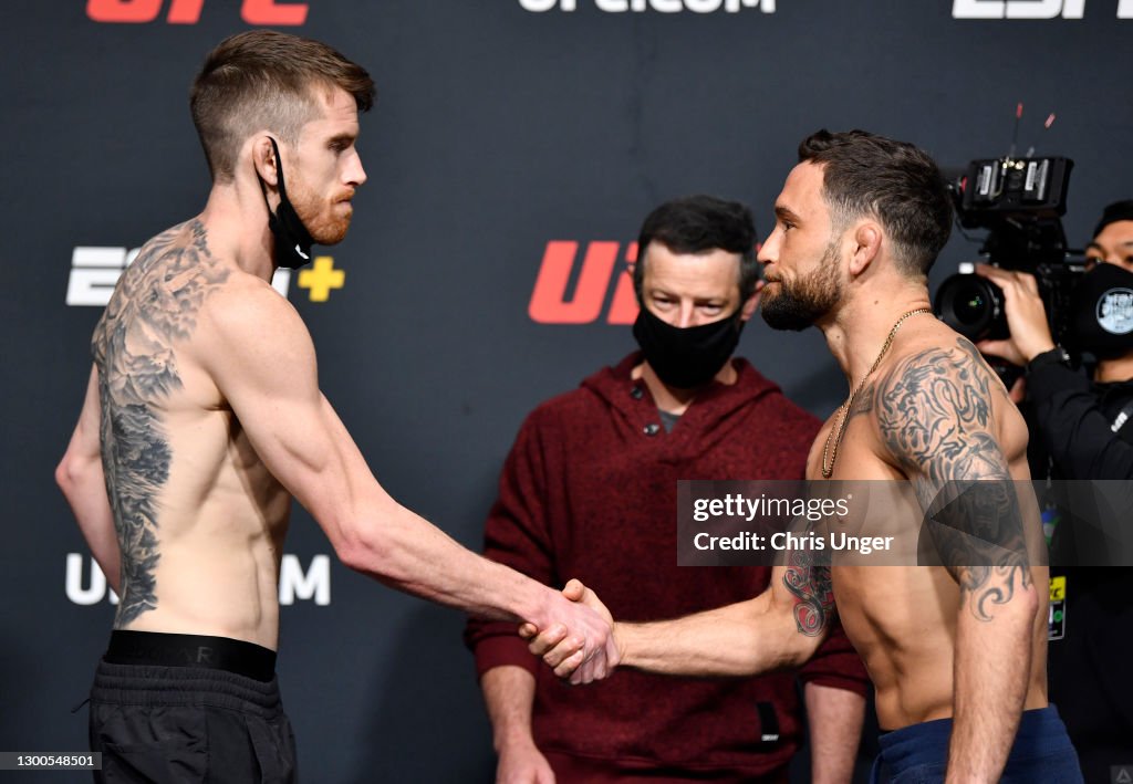 UFC Fight Night Overeem v Volkov: Weigh-Ins