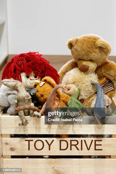 toy drive - doll box stock pictures, royalty-free photos & images