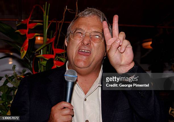 Randy Newman during Cannes 2002 - Anheuser Busch and Hollywood Reporter Dinner with Randy Newman in Cannes, France.