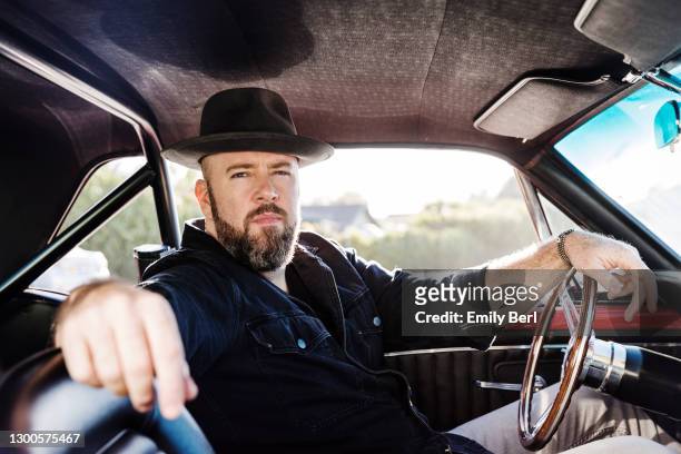 Actor Chris Sullivan is photographed for the Wall Street Journal on December 18, 2020 in Santa Monica, California.