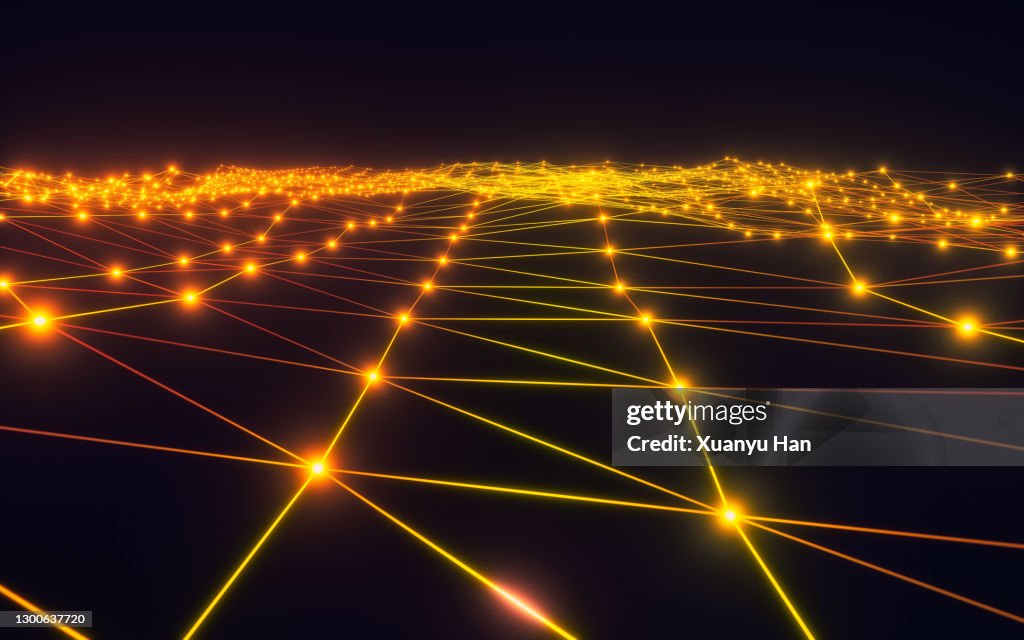 Abstract big data lines