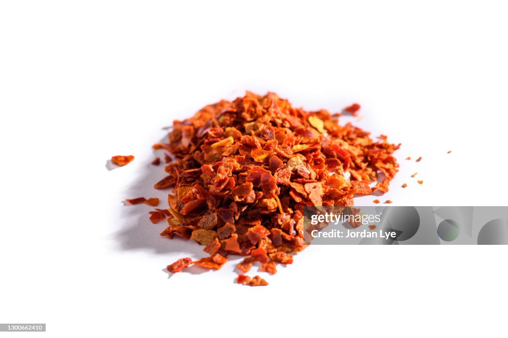 Red hot chili flakes