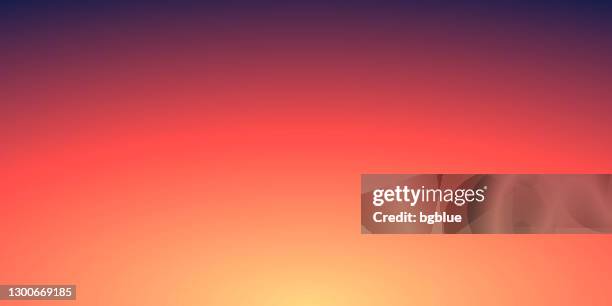 abstrakter verschwommener hintergrund - defokussierter roter farbverlauf - sunset stock-grafiken, -clipart, -cartoons und -symbole