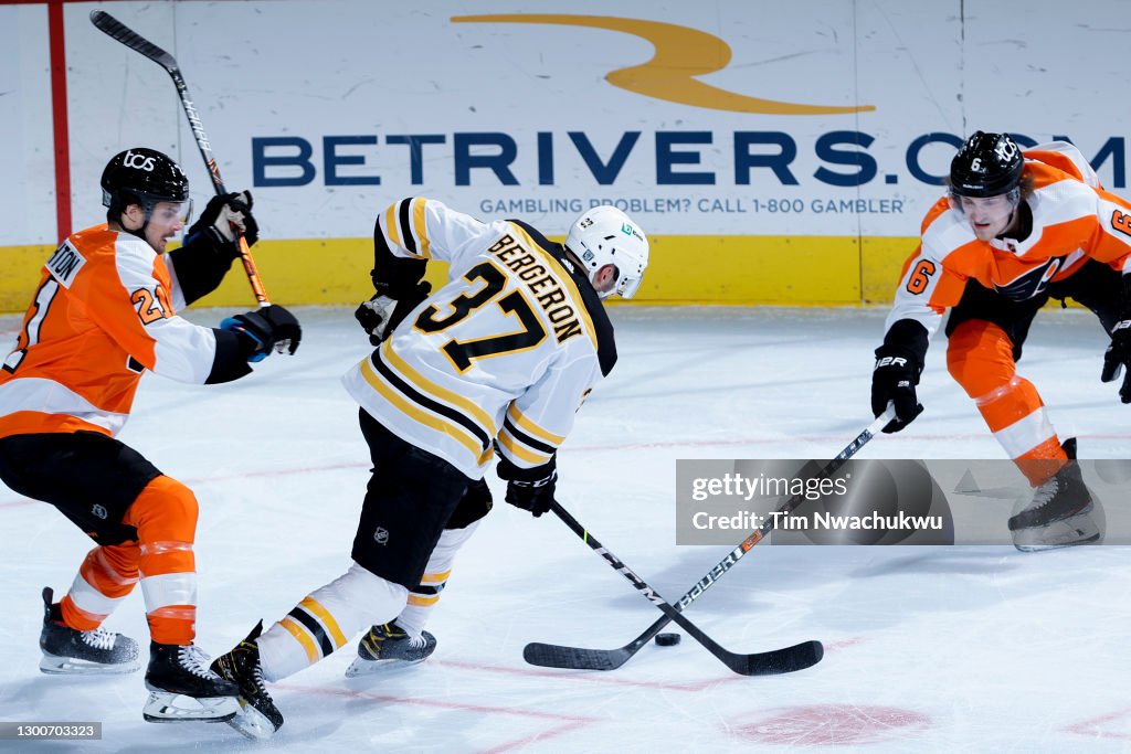 Boston Bruins v Philadelphia Flyers