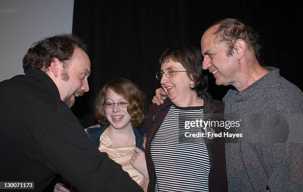 Paul Giamatti, Danielle Batone and authors Joyce Brabner and Harvey Pekar