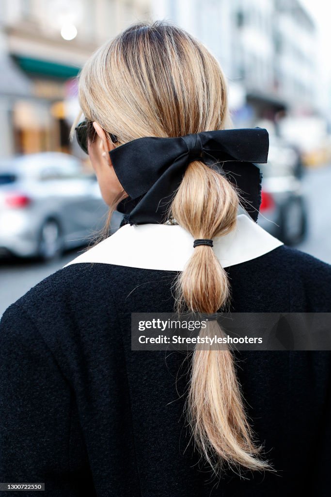 Gitta Banko Street Style Shooting In Dusseldorf