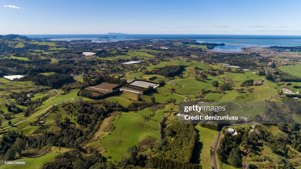 New Zealand Aerial View