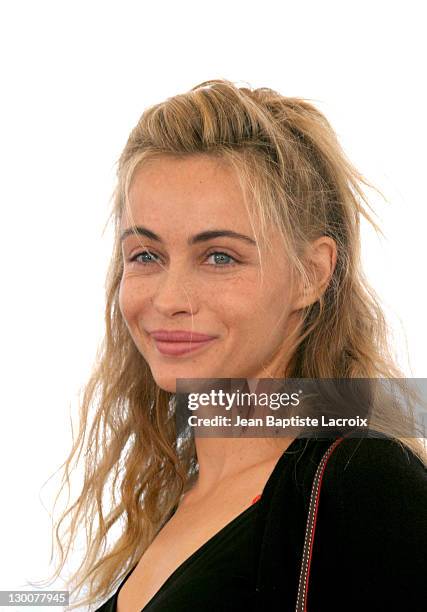 Emmanuelle Beart during 2003 Cannes Film Festival - "Les Egares" Photo Call in Cannes, France.