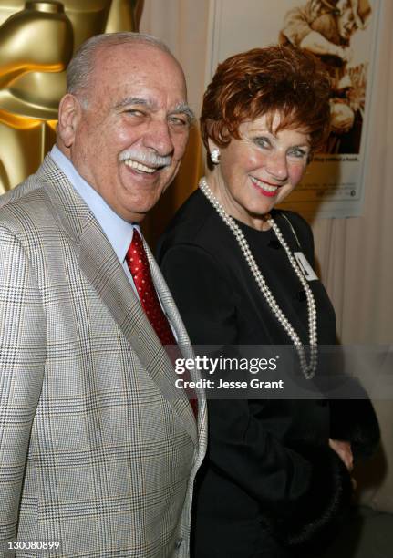 Marion Ross and Paul Michael during Reception for Blake Edwards, Honorary Academy Award Recipient - February 26, 2004 at The Annex, Hollywood &...