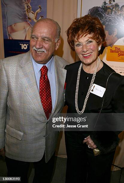 Marion Ross and Paul Michael during Reception for Blake Edwards, Honorary Academy Award Recipient - February 26, 2004 at The Annex, Hollywood &...