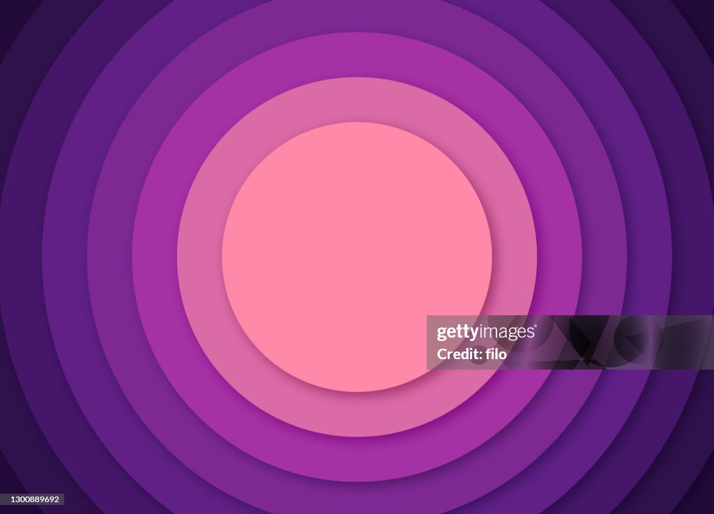 Fond abstrait de cercles