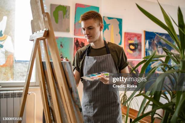 Artist Easel Male Photos And Premium High Res Pictures Getty Images artist-easel-male-photos-and-premium-high-res-pictures-getty-images
