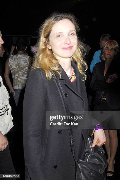 Julie Delpy during 2006 Cannes Film Festival - Dans La Peau de Jacques Chirac Premiere After Party at VIP Room in Cannes, France.