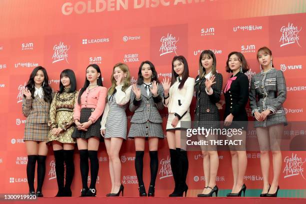 Attends the 33th Golden Disc Awards at Gocheok Sky Dome on January 06, 2019 in Seoul, South Korea.