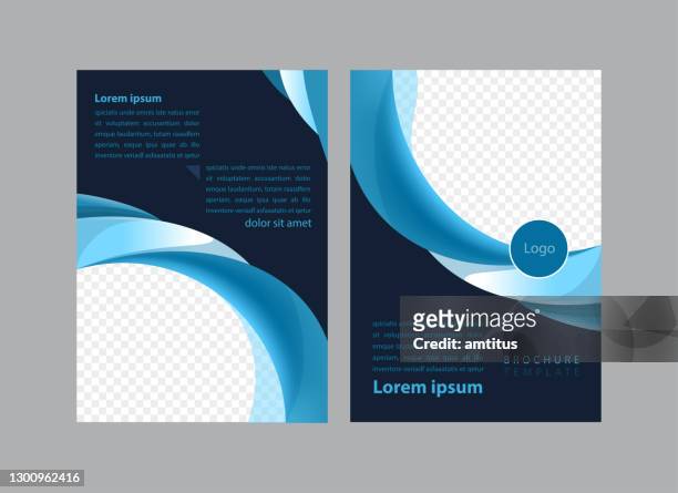 brochure new - corporate business stock illustrations