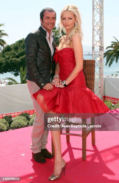 Adriana Karembeu during 2006 Cannes Film Festival - Adriana Karembeu visit TMC in Cannes, France.