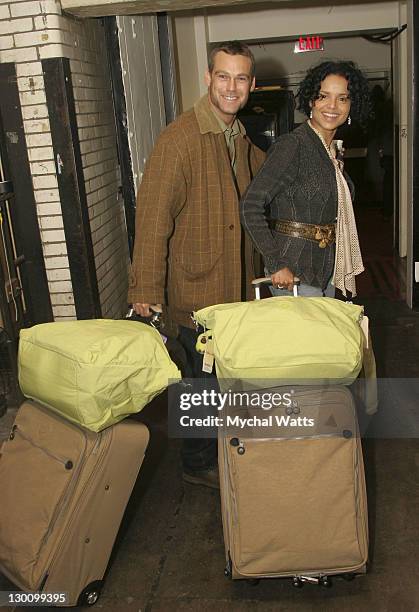 Grayson McCouch and Victoria Rowell during 32nd Annual Daytime Emmy Awards - On 3 Productions Gift Suite - Day 2 at Radio City Music Hall in New...