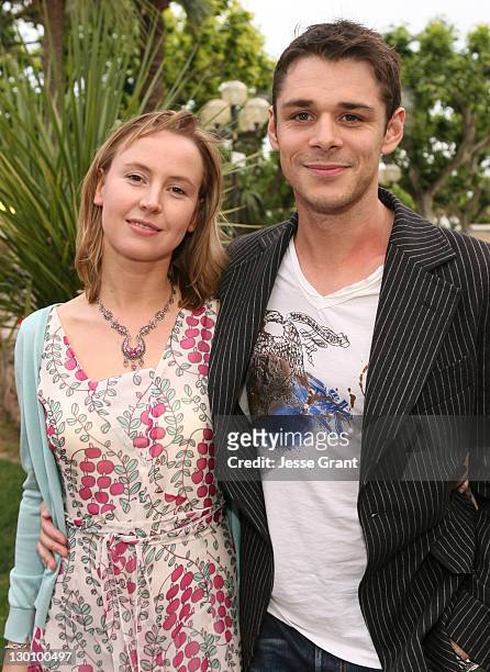 Caroline Carver and Kenny Doughty during 2006 Cannes Film Festival - "My First Wedding" Screening at Arcades 2 in Cannes, France.