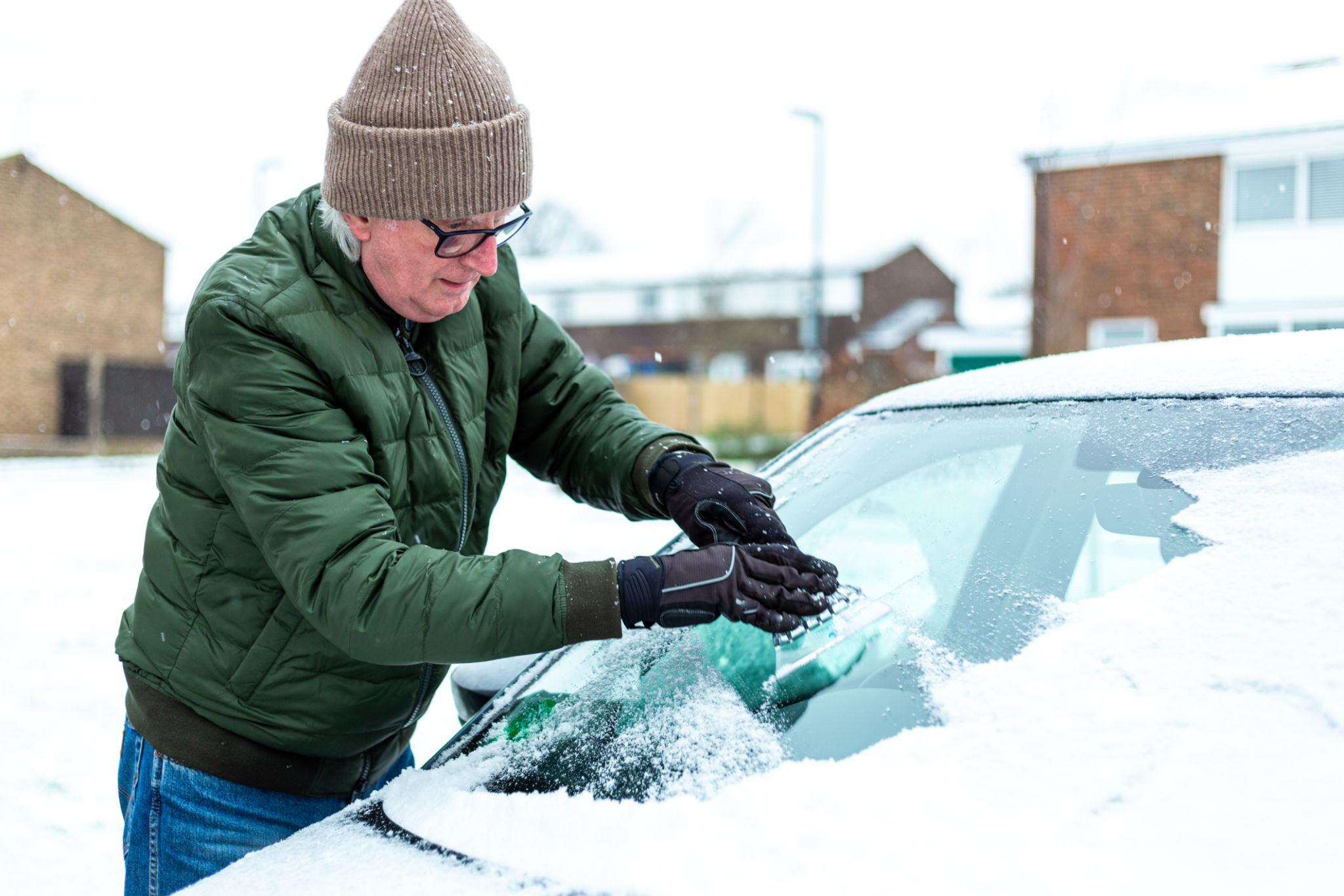 de-icing car