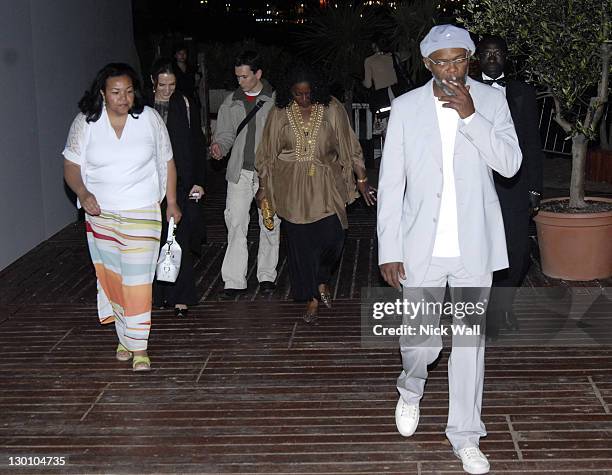 Samuel L. Jackson during 2006 Cannes Film Festival - "The Banquet" Party in Cannes, France.
