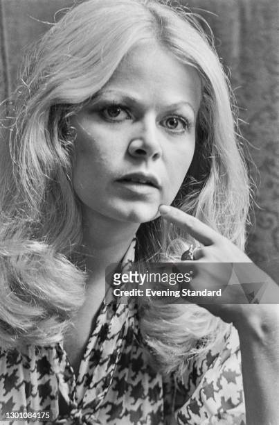 American actress Sally Struthers, UK, 15th June 1973.