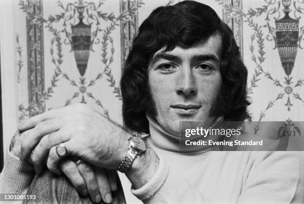 Northern Irish footballer Pat Jennings, the goalkeeper for Tottenham Hotspur FC, UK, 24th February 1973.