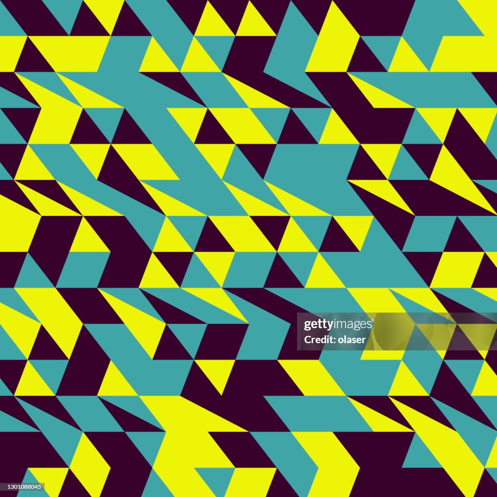 Semi Random Triangle Pattern High-Res Vector Graphic - Getty Images