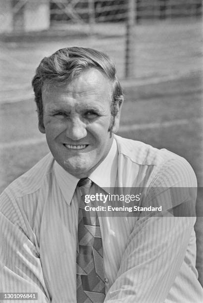 English former footballer Don Revie , manager of Leeds United FC, a League Division 1 team at the start of the 1973-74 football season, UK, 29th...