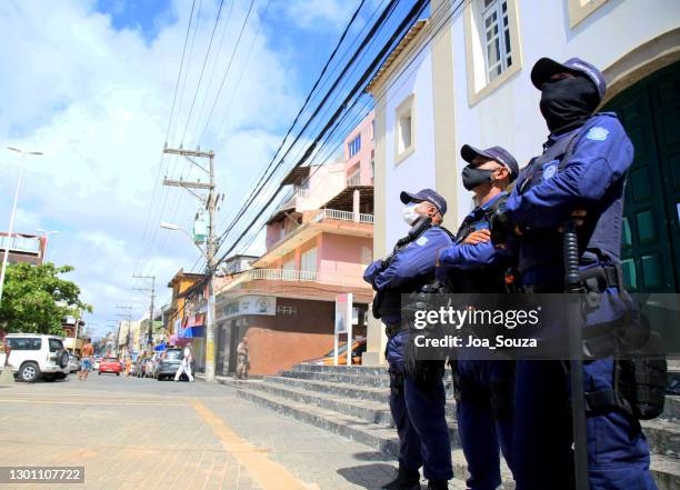 guarda municipal de salvador - uniforme militar - fotografias e filmes do acervo