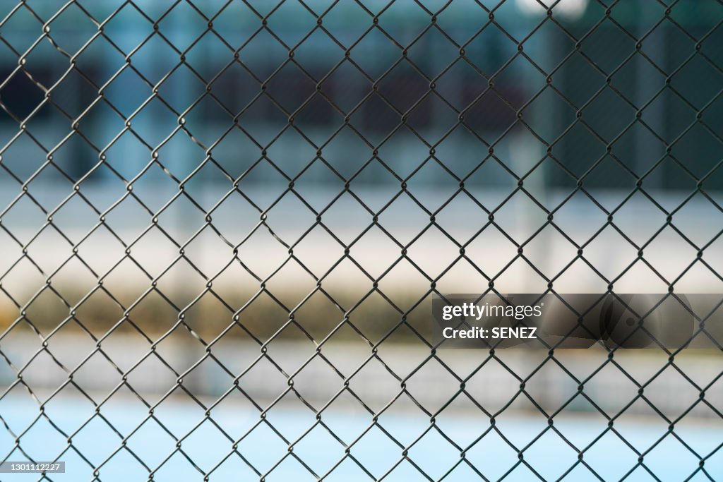 Full Frame Shot Of Chainlink Fence