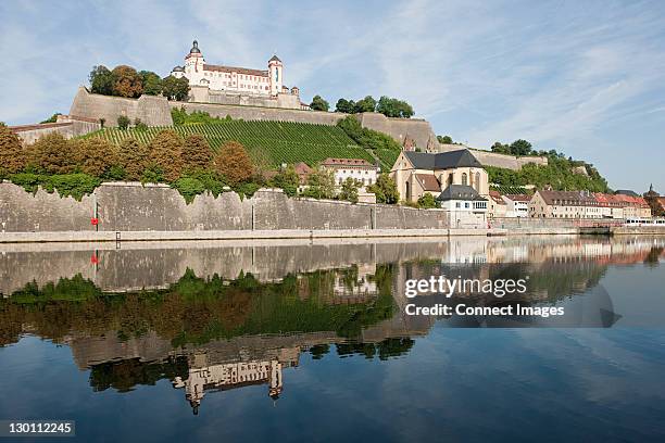 castle und main, würzburg, deutschland - würzburg stock-fotos und bilder